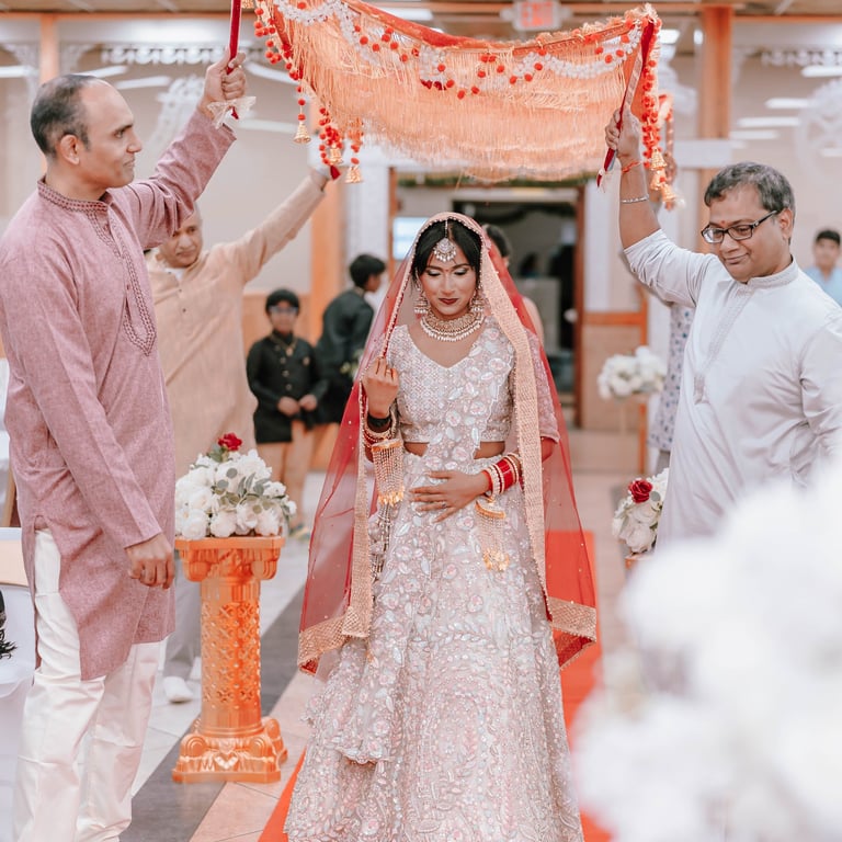 Wedding at Sri Venkateswara Temple | AGD Photography