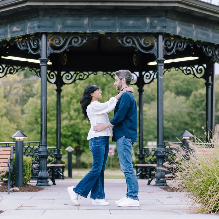 Engagement at Eagle Rock Reservation | AGD Photography