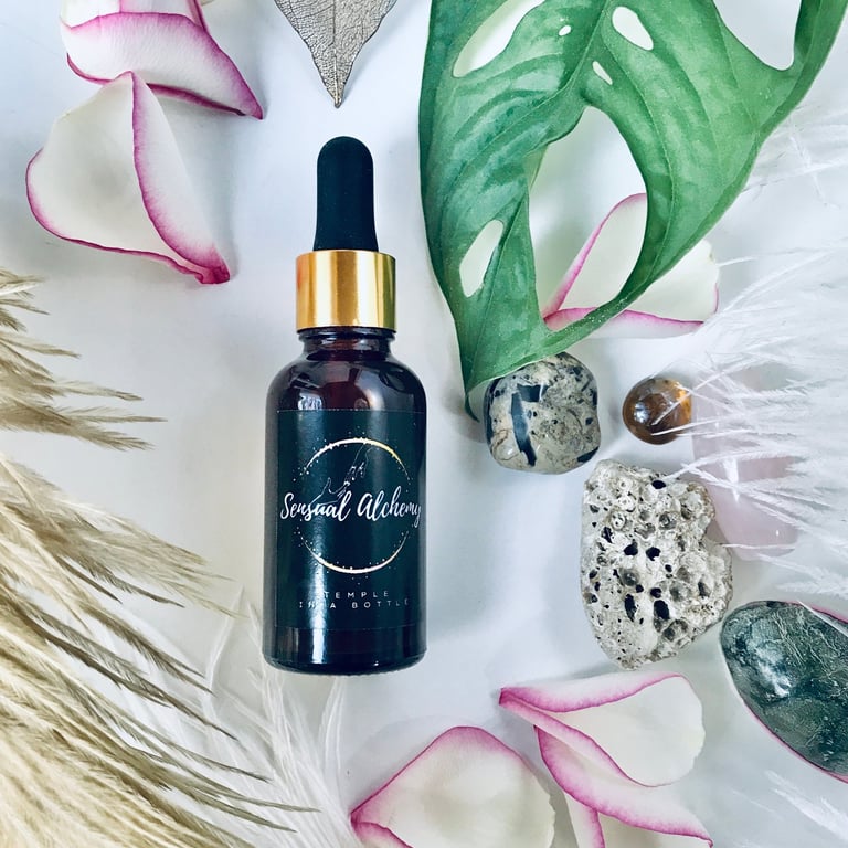 a bottle of an aphrodisiac elixir