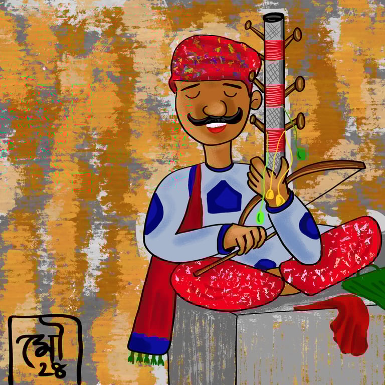 Character illustrations- Bandwala