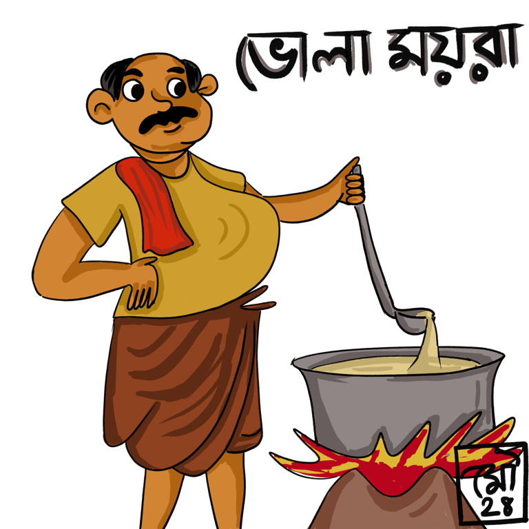 Character illustrations- Mithaiwala