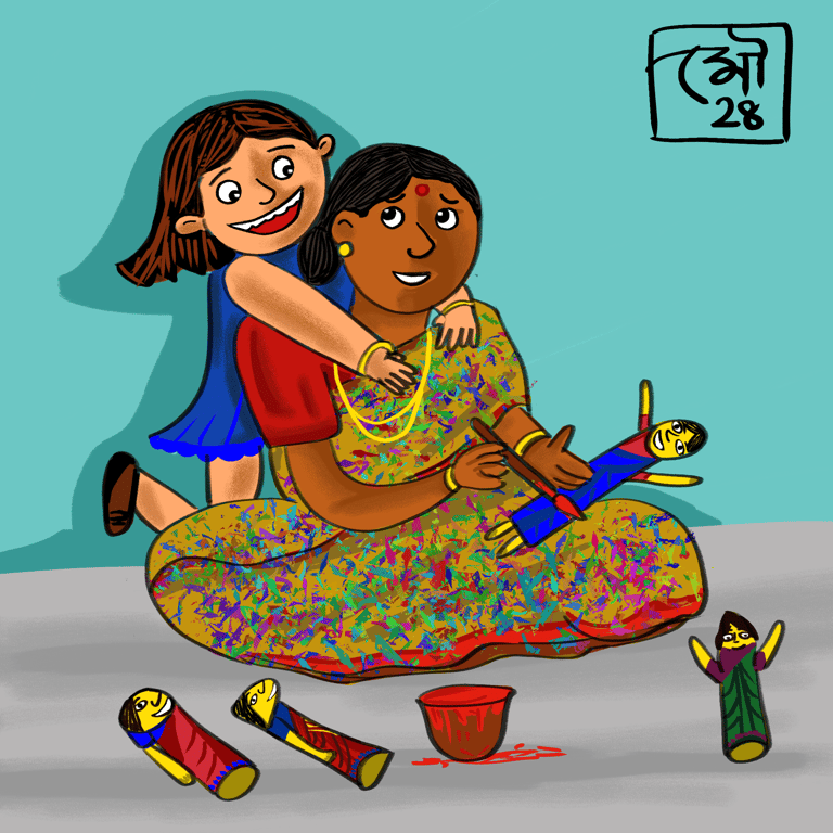 Digital art- Doll maker