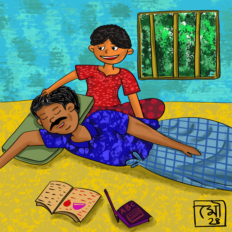 Digital art- Childhood happiness