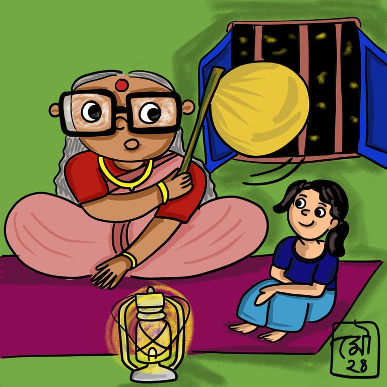 Digital art- Night stories