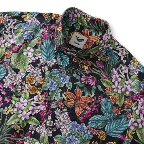 Men's Shirt with a Floral Pattern