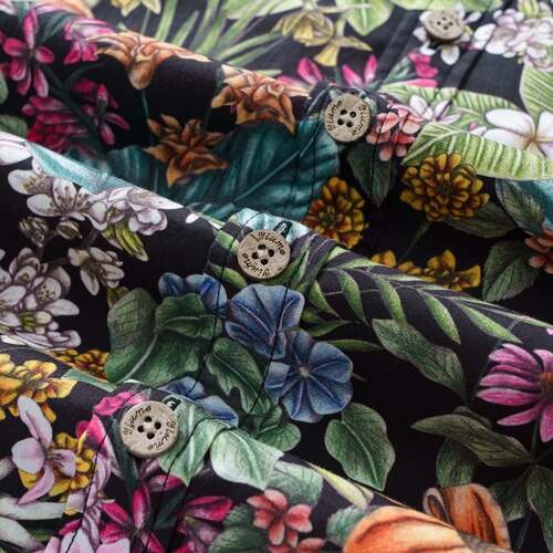 Men's Shirt with a Floral Pattern