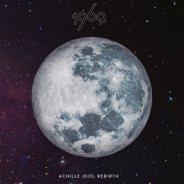 ACHILLE IDOL REBIRT - 1969 - OFFICLA COVER ALBUM VINILE