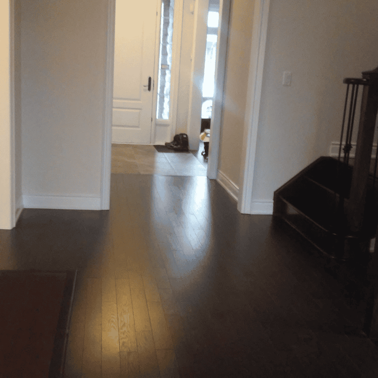 Post-construction cleaning removing renovation dust in Durham Region