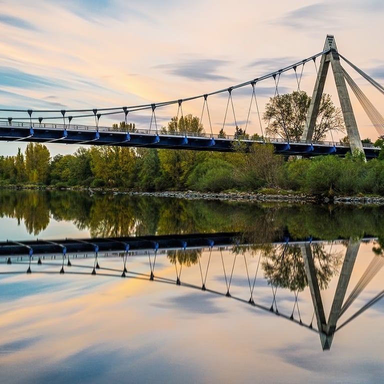 Grand pont sur la loire