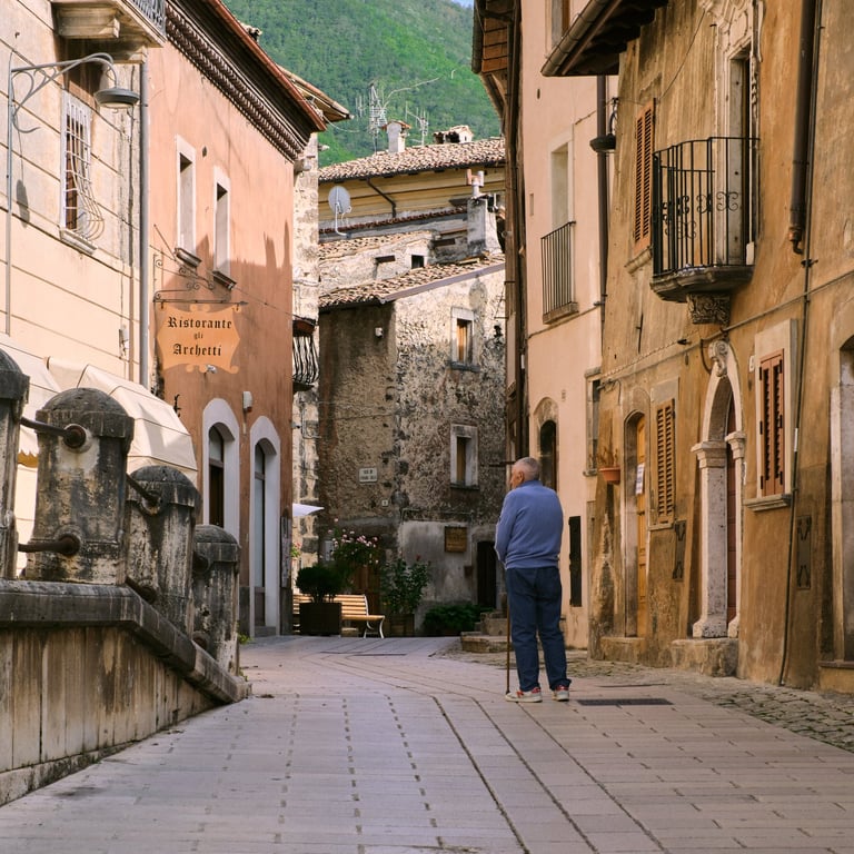signore a Scanno