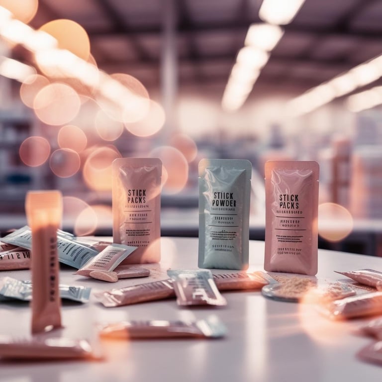 Stick pack products for CPG brands