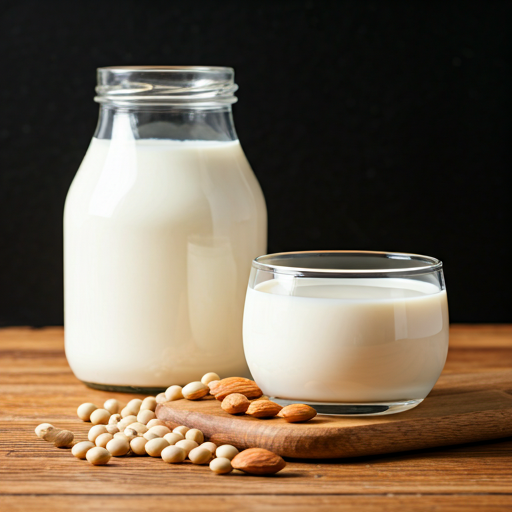 Fruit fat based milk analogue with superior sensory properties