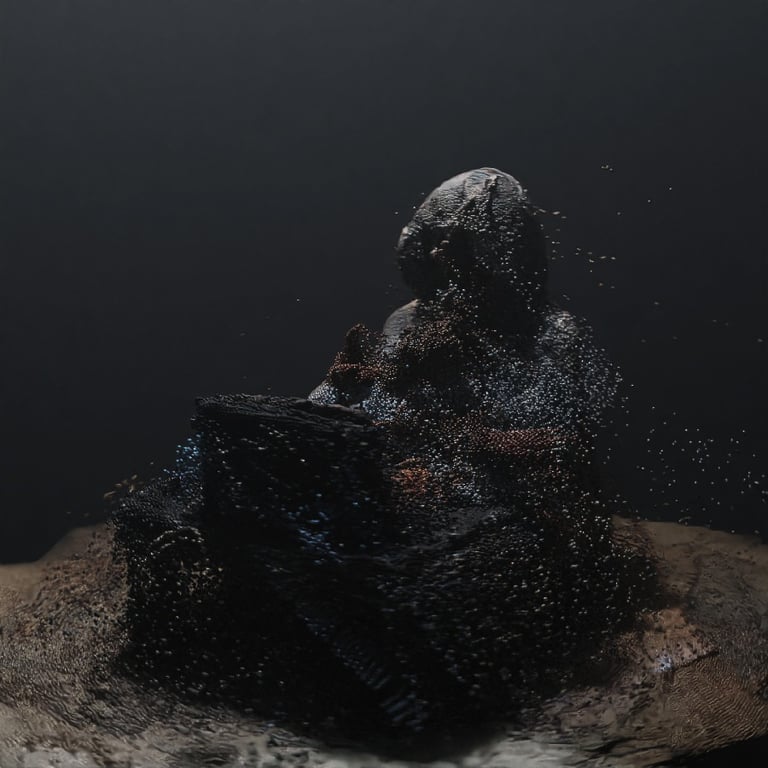 Barren figure point cloud_Bahrull Marta