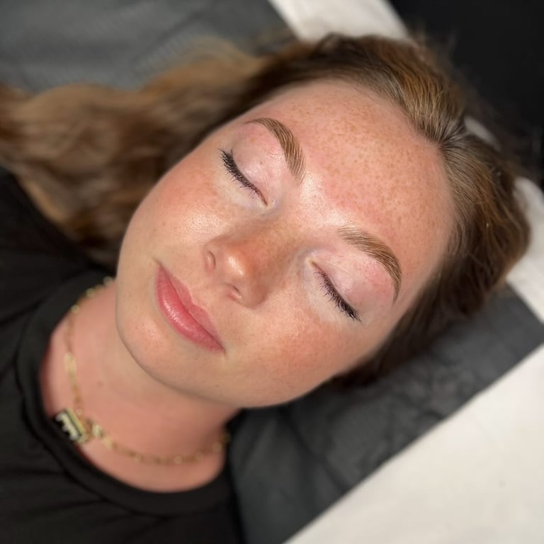 brows by mallory vanity esthetics greer sc 