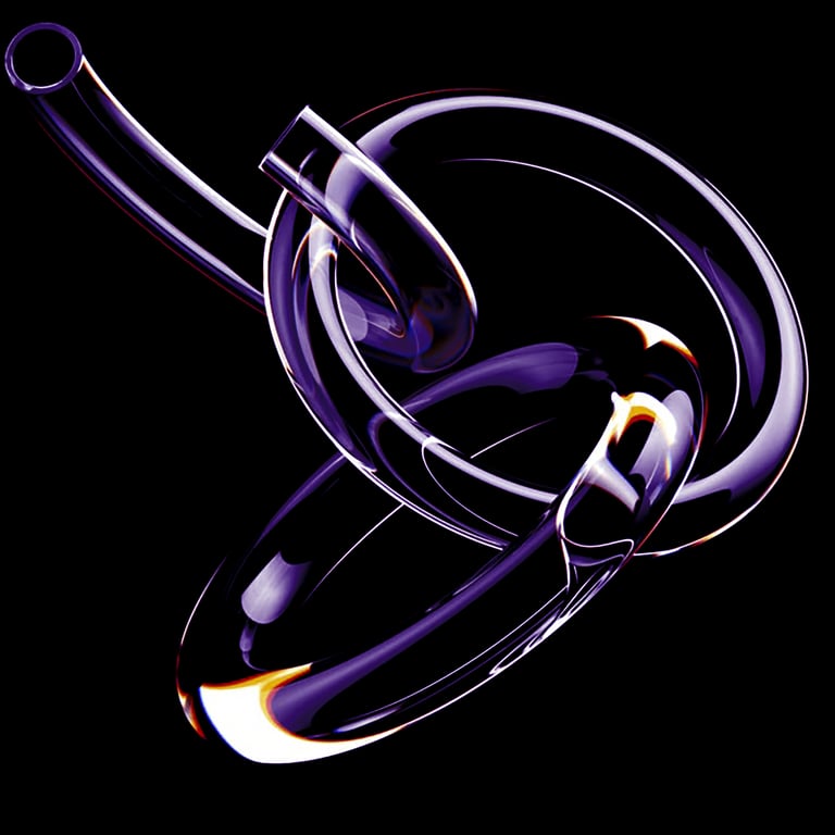 Glass Rings and Tubes (Velvet Vizion Web)