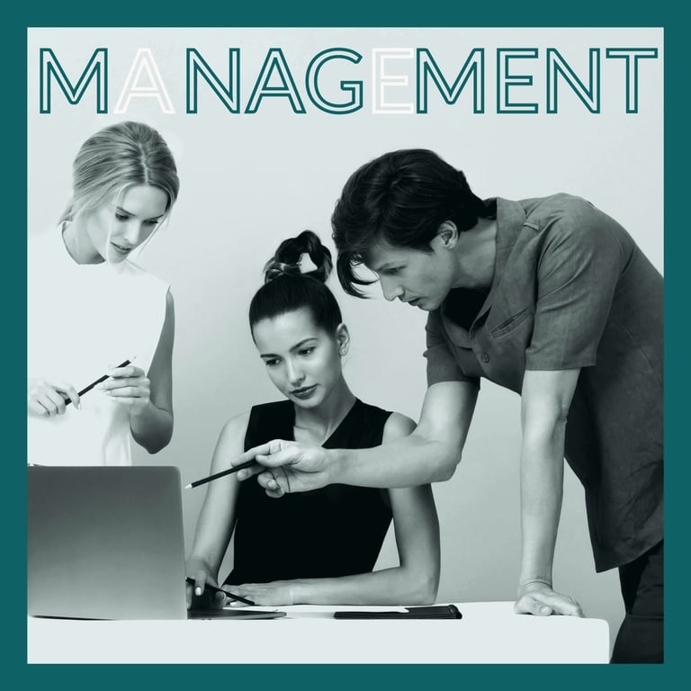 Visuel représentant le Management 