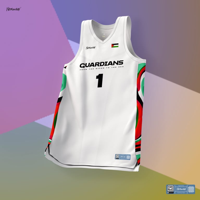Custom Jersey Basket Palestina
