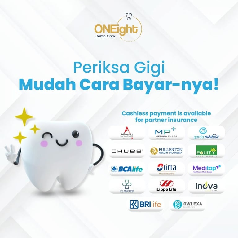 ONEight Dental Care - Asuransi