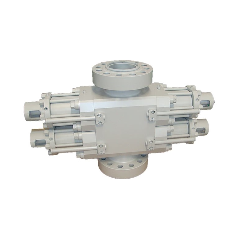 Double Ram BOP manufactured by Linkbridge Oil in China – API Spec 16A certified