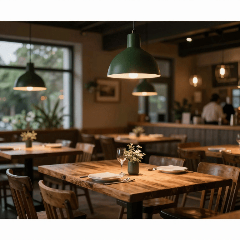 A top-down shot of a Scandinavian-style breakfast spread in an artisanal cafe, featuring soft natural lighting and warm wood textures.
