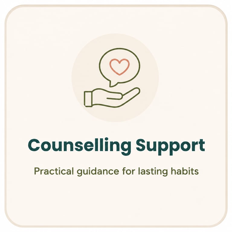 The best way to resolve health conditions is by talking to professionals.