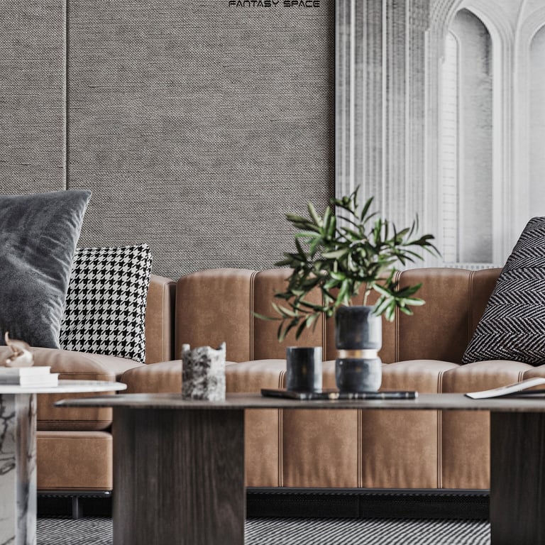 現代簡約室內設計-隱形櫃體與懸浮式電視牆設計案例-幻想空間