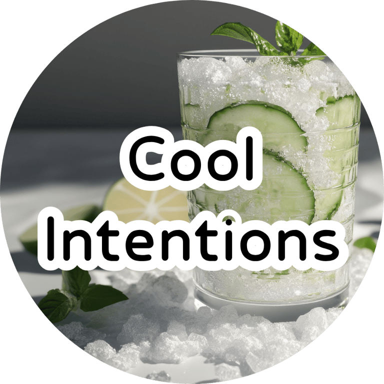 A frosted candle glowing next to fresh mint leaves on a minimalist, pale wood shelf with a clean spa-like vibe. 
