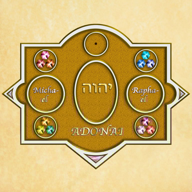 Rosicrucian Urim Thummim Platter