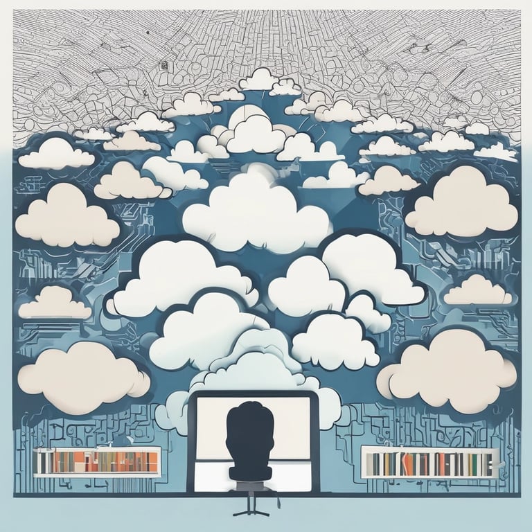 A clean workspace with a laptop, smartphone, and a cup of coffee on a light wooden desk.