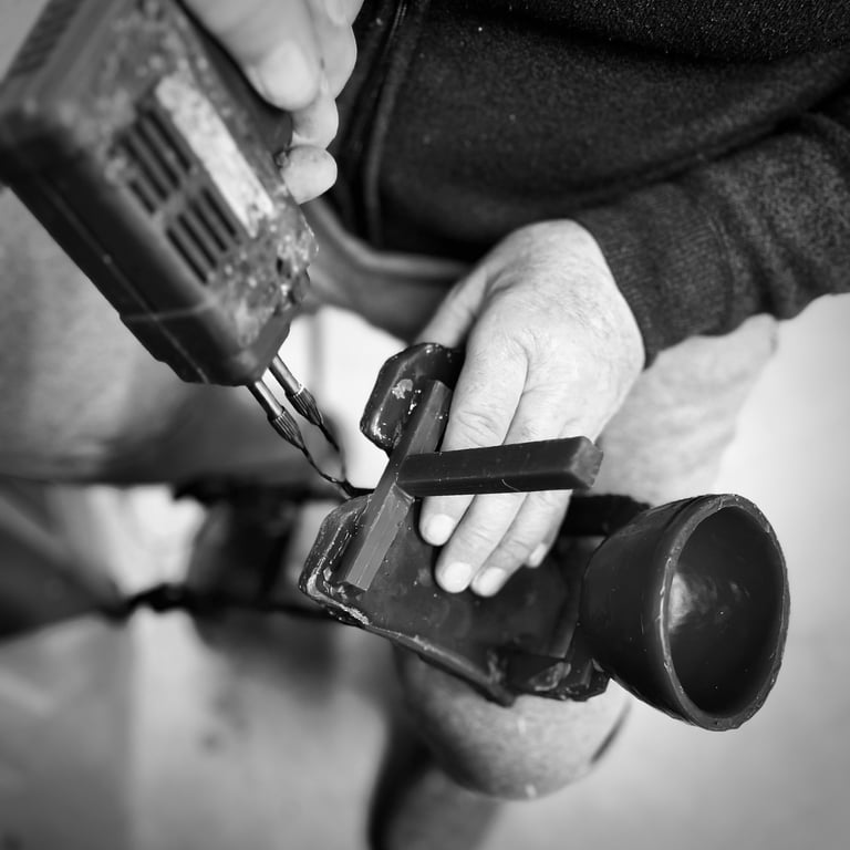 process fabrication fonderie art bronze cire perdue