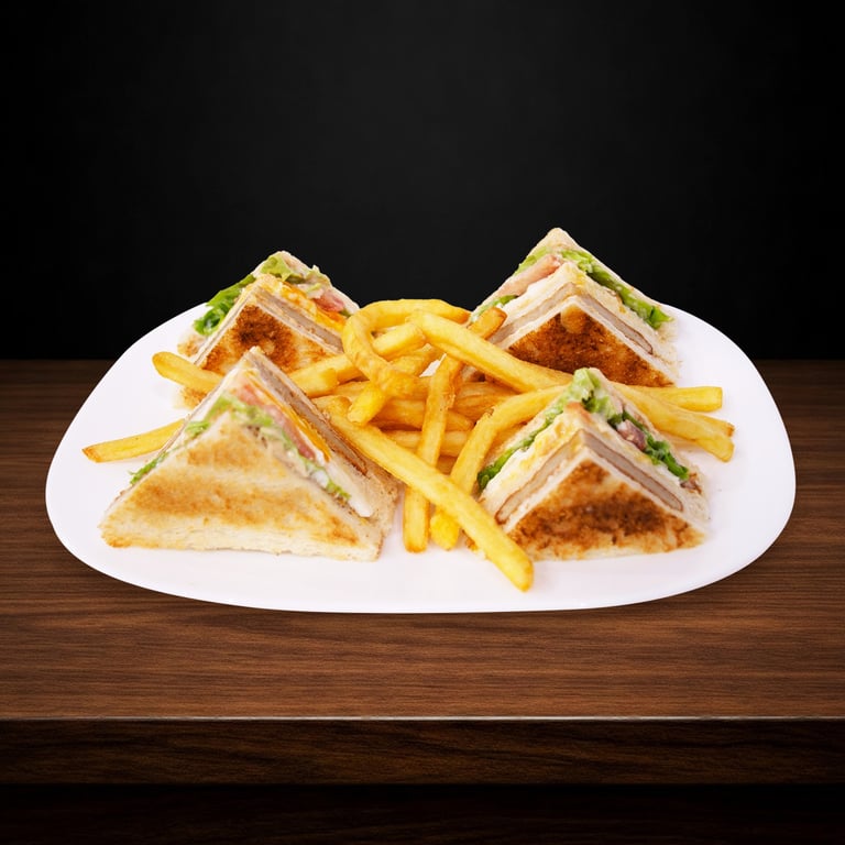 Mega Club Loaded Sandwich