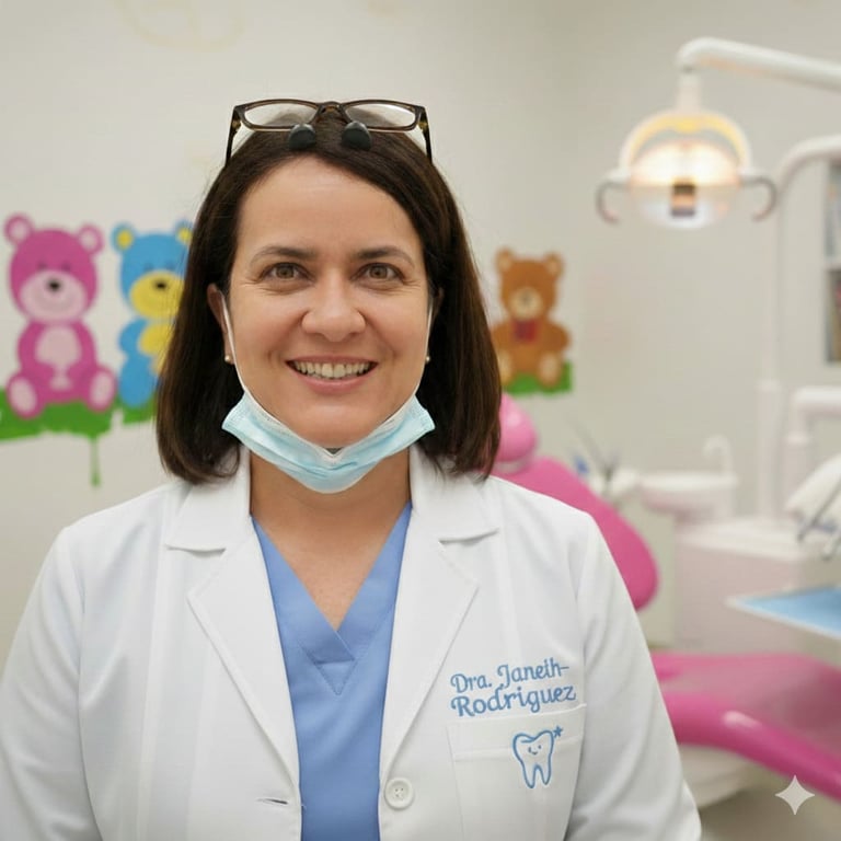 Odontopediatra de Pedia-Line con experiencia en cuidado de los niños