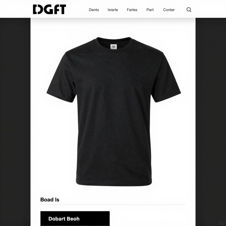 A close-up of the printing process on an oversized t-shirt, colors blending smoothly.