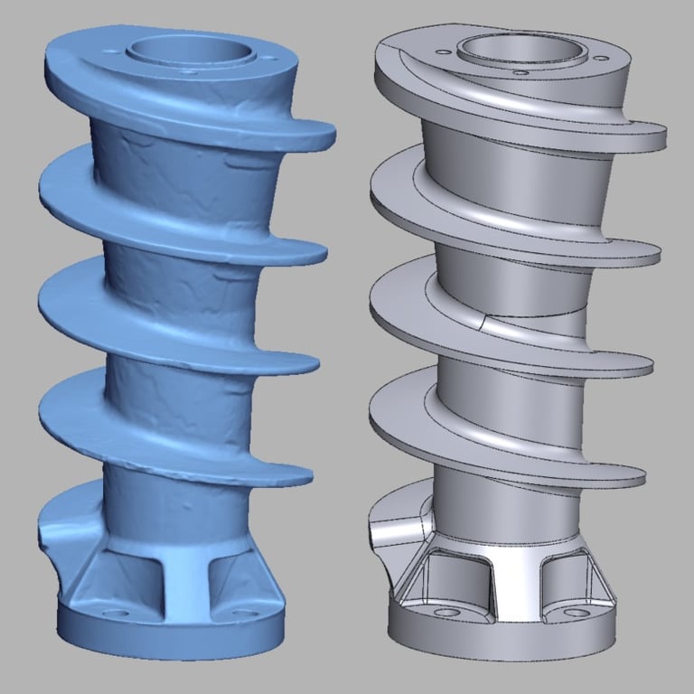 Malha poligonal para um 3D paramétrico
