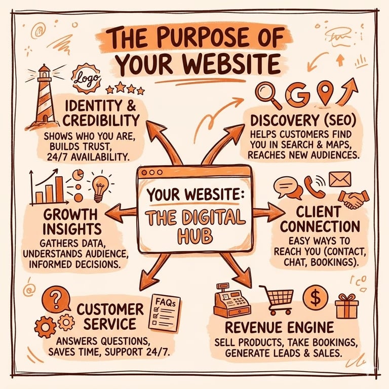 Purpose of your website