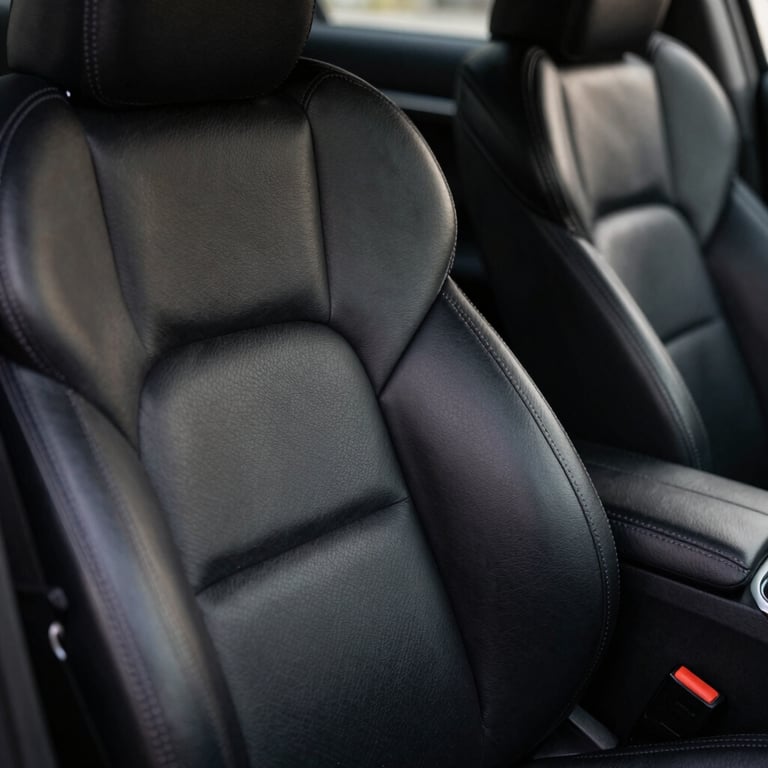 leather upholstery cleaning mobile detailing