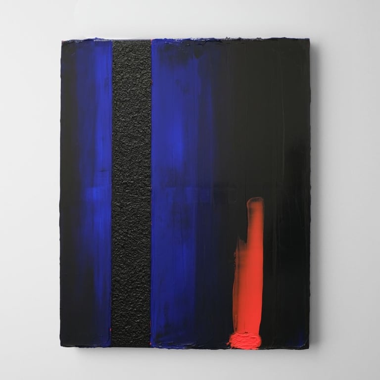 Peinture contemporaine – série Surface – Bastien Bonhomme