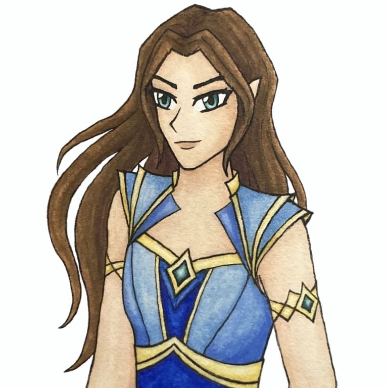 fantasy character portrait artwork