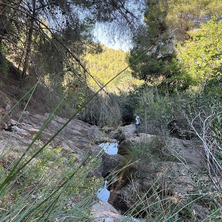 riachuelo pozas carrascoy puerto cadena murcia