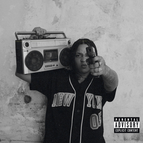 capa do EP Hoje Bem Melhor Que Antes da rapper Clara Lima