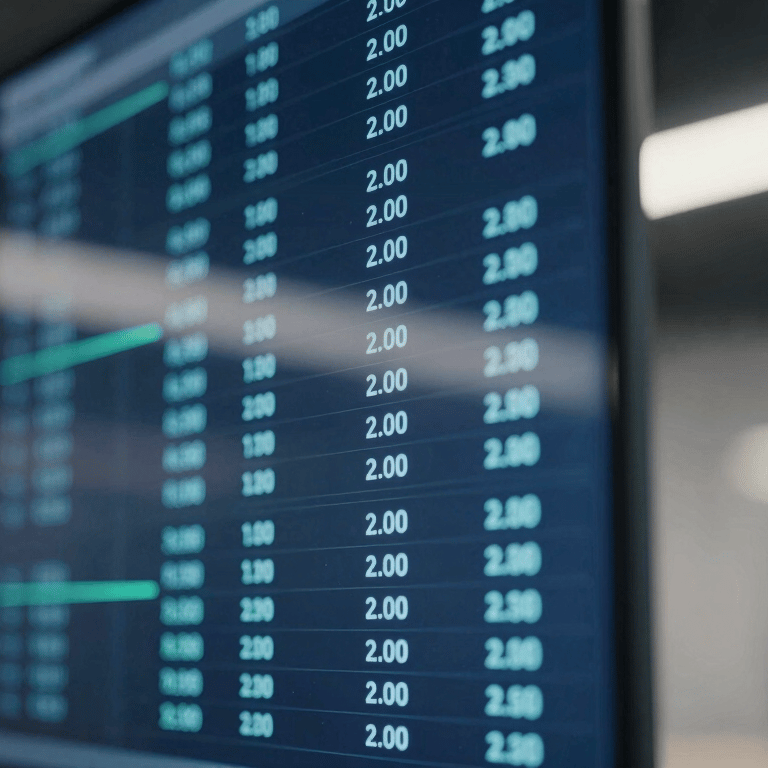 A sophisticated modern office lobby with soft frost white marble and deep navy blue architectural lines, representing the HR department.