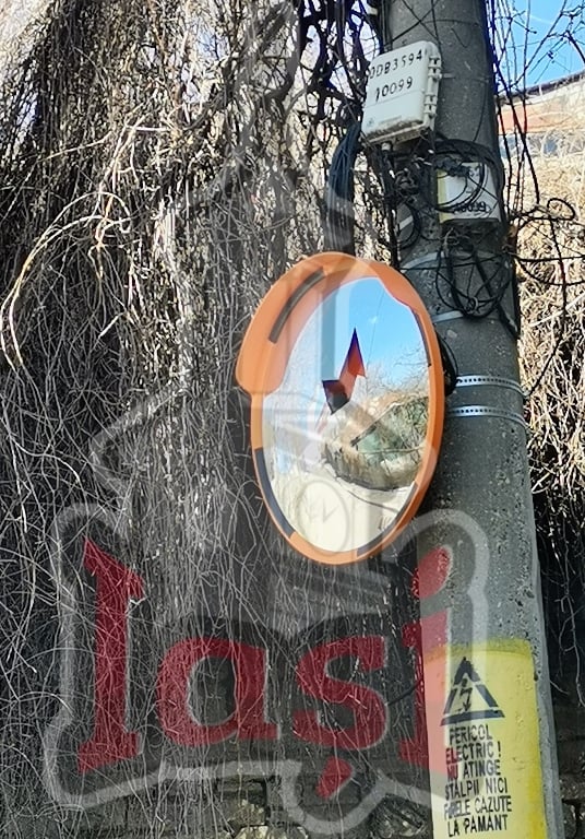vandalism centru Iasi