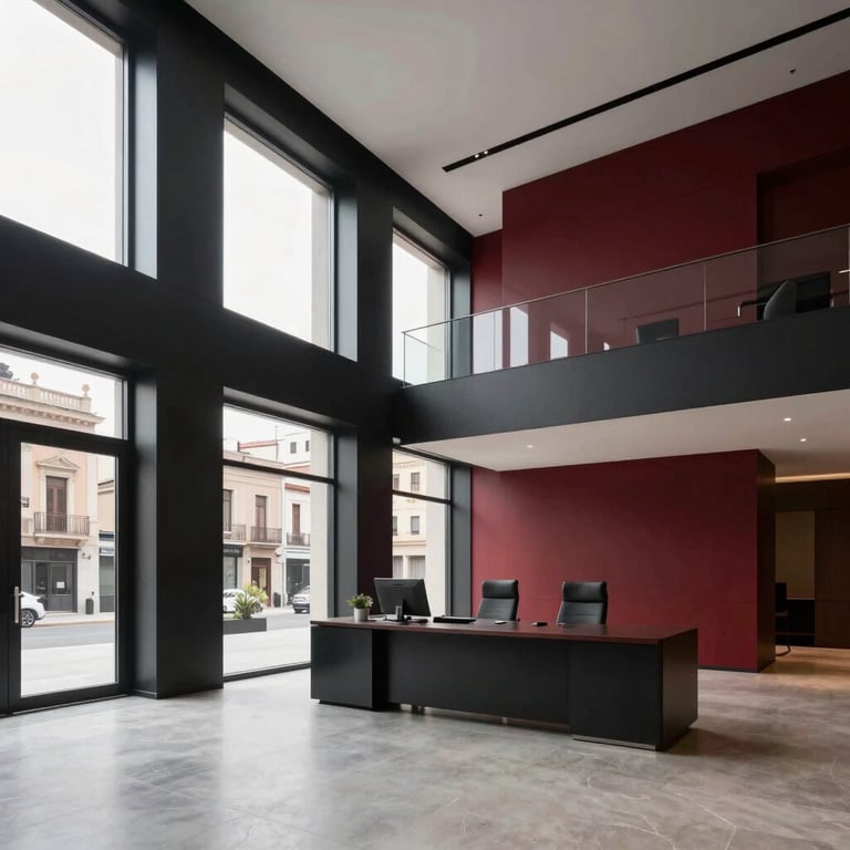 A young Southern European couple smiling while holding keys to a modern apartment with bright, natural lighting. Professional photography style.