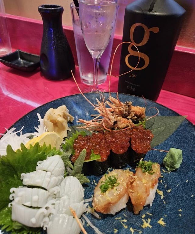 sushi and sashimi at Good Fortune St. Pete Florida