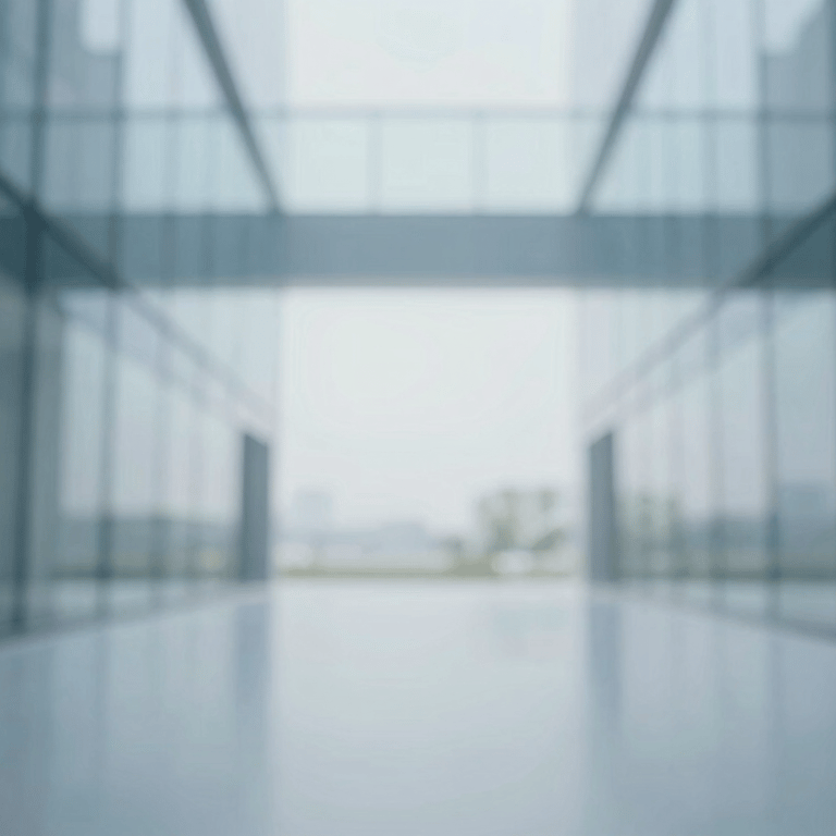 A close-up of a professional handshake between two business owners in a bright Crystal Lake setting, incorporating #4A657D colors.