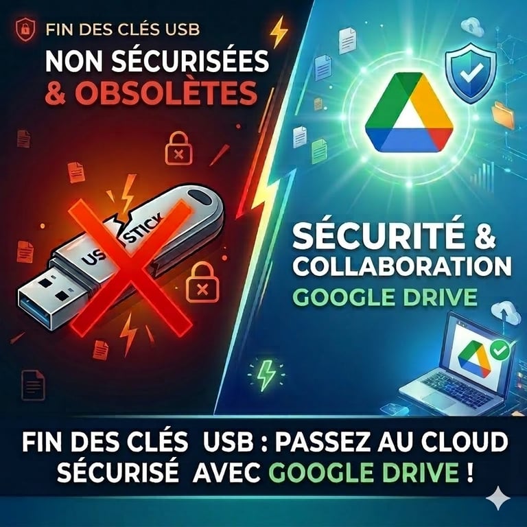 clé USB Google Drive