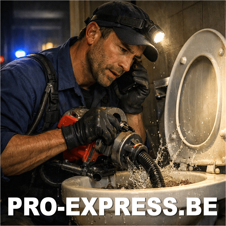 Débouchage WC à Bruxelles et Brabant Wallon : contacter un plombier qualifié