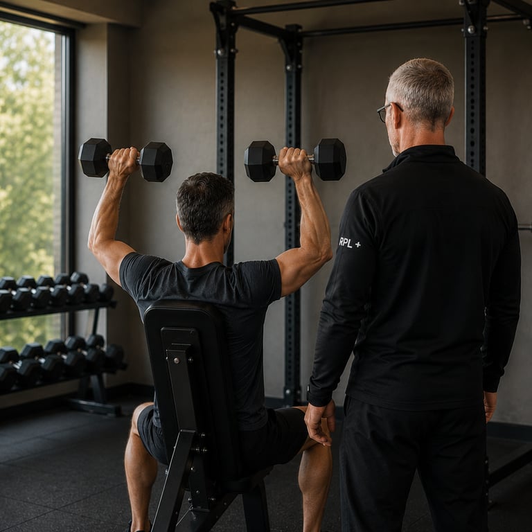 Coaching sportif en salle à Sarzeau axé force fonctionnelle et longévité