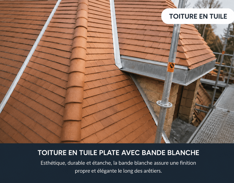 Tuile plate : avantages, contraintes et budget à prévoir