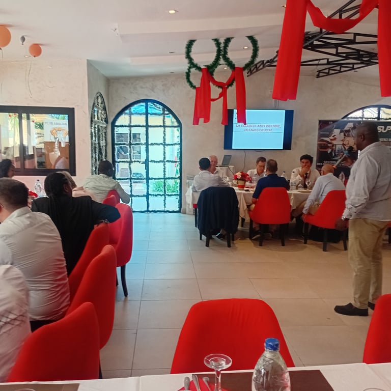 Image du 4ème déjeuner du Club Abidjan HSE